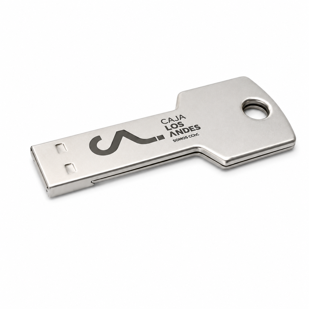 Pendrive llave metálica